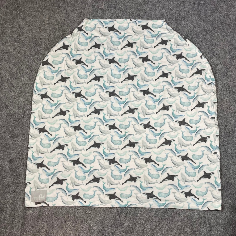 Copper Pearl 5-in-1 Multi Use Cover‎ Kai Whale Nursing CarSeat Cover Swaddle